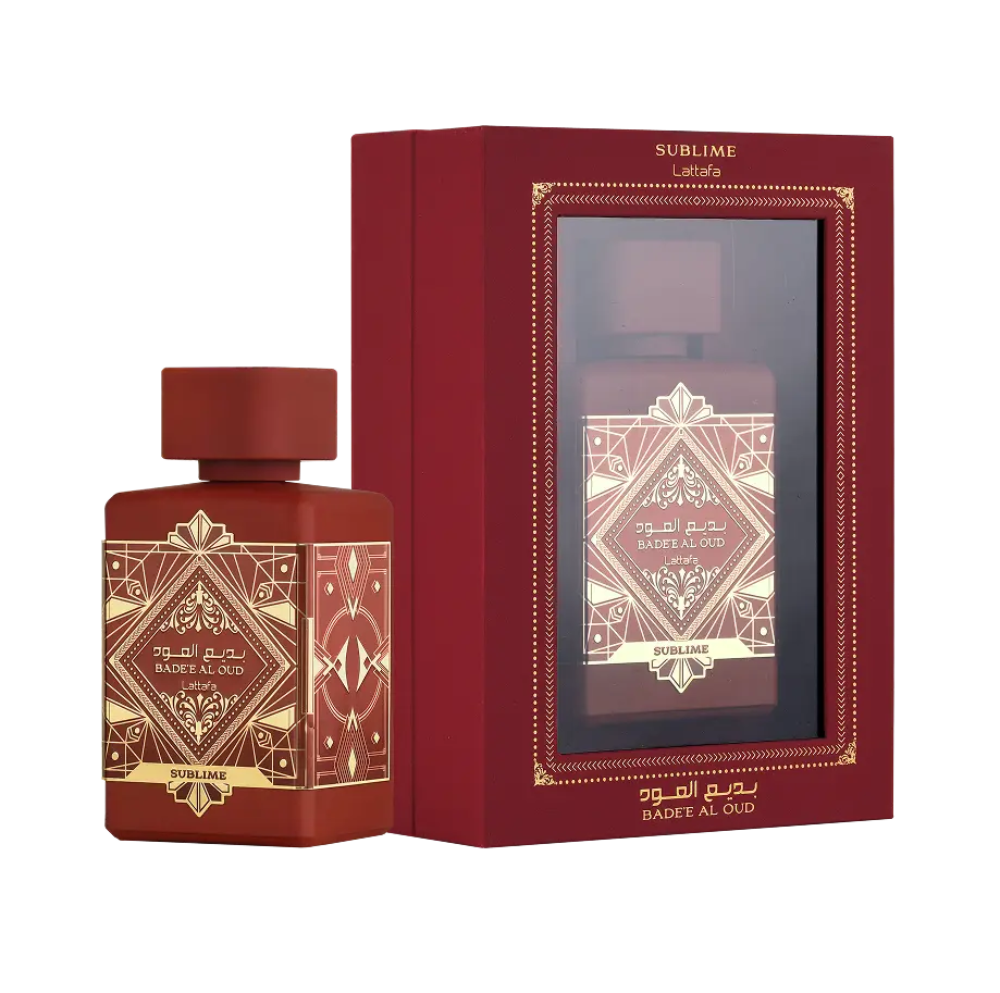 Lattafa Badee Al Oud Sublime Unisex Perfume Online in Karachi Pakistan Madina Gift