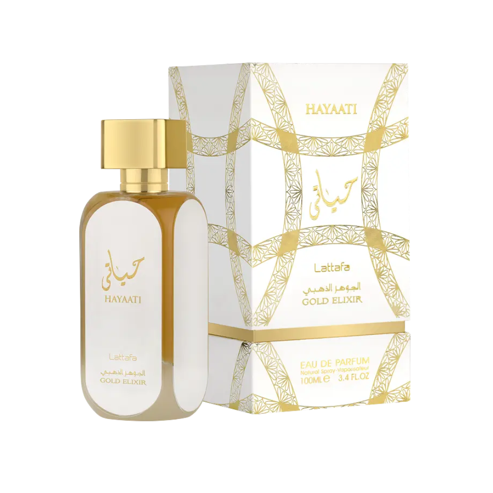 Lattafa Hayaati Gold Elixir 100 ML Perfume For Women Online in Karachi Pakistan Madina Gift