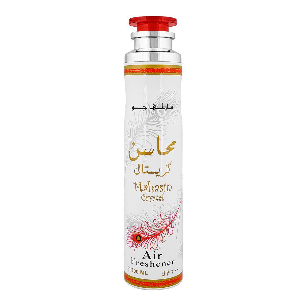 Mahasin Crystal Air Freshener by Lattafa 300 ML - Madina Gift
