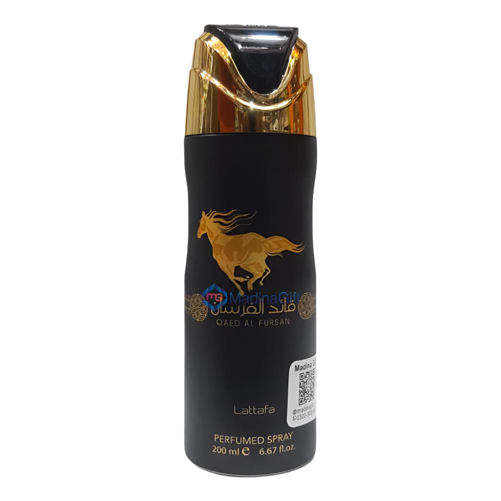 Lattafa Qaed Al Fursan Deodorant Spray For Men Madina Gift