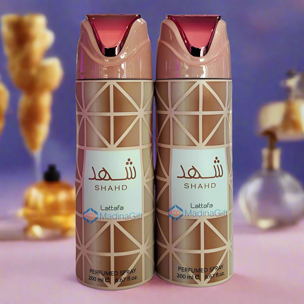 Lattafa Shahd Deodorant Spray For Women Madina Gift