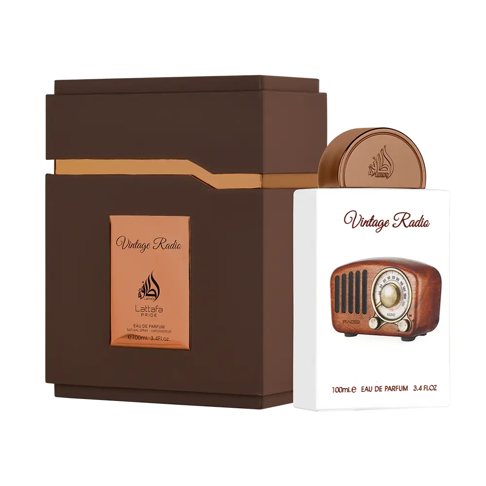 Lattafa Vintage Radio 100 ML Unisex Perfume Online in Karachi Pakistan Madina Gift