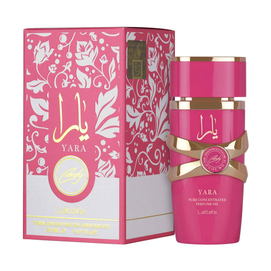 Lattafa Yara Candy Concentrated Oil Attar 20 ML Online in Pakistan Madina Gift