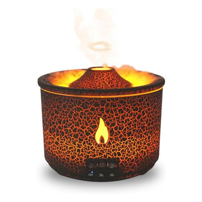 Volcano Diffuser - the ultimate addition to your space! With its stunning fogging feature, it's sure to leave everyone in awe. Perfect for your home, office, yoga, gym and study sessions, or even as a thoughtful gift for your loved ones. Get yours now and experience the magic of the Flame Diffuser! madina gift