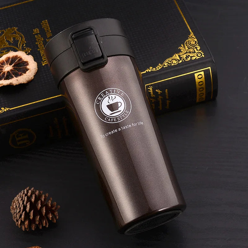 Leak Proof Thermal Coffee Mug 500 ML Coffee Lovers Madina Gift