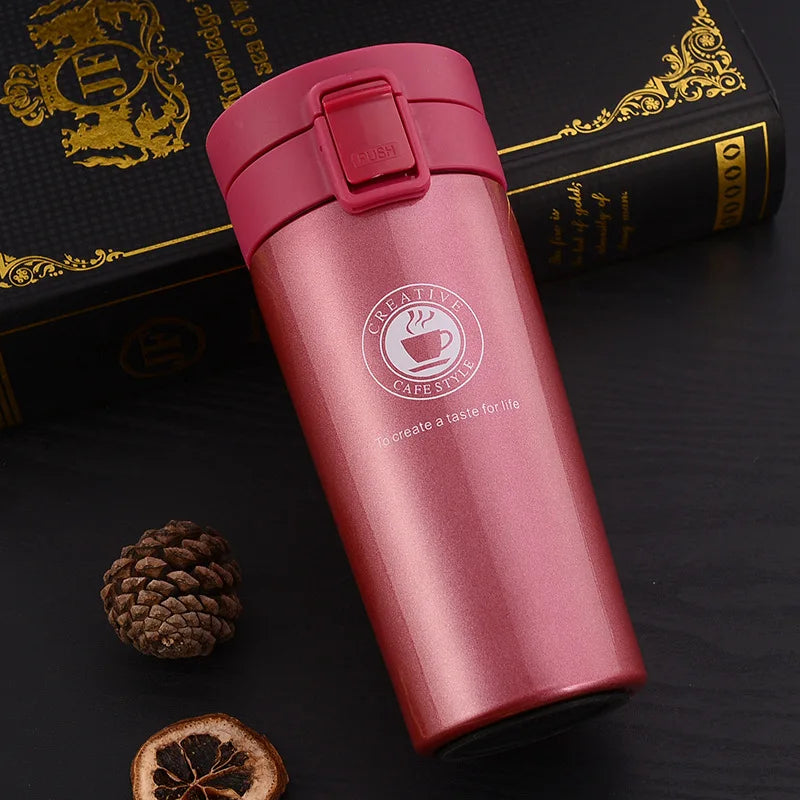 Leak Proof Thermal Coffee Mug 500 ML Coffee Lovers Madina Gift