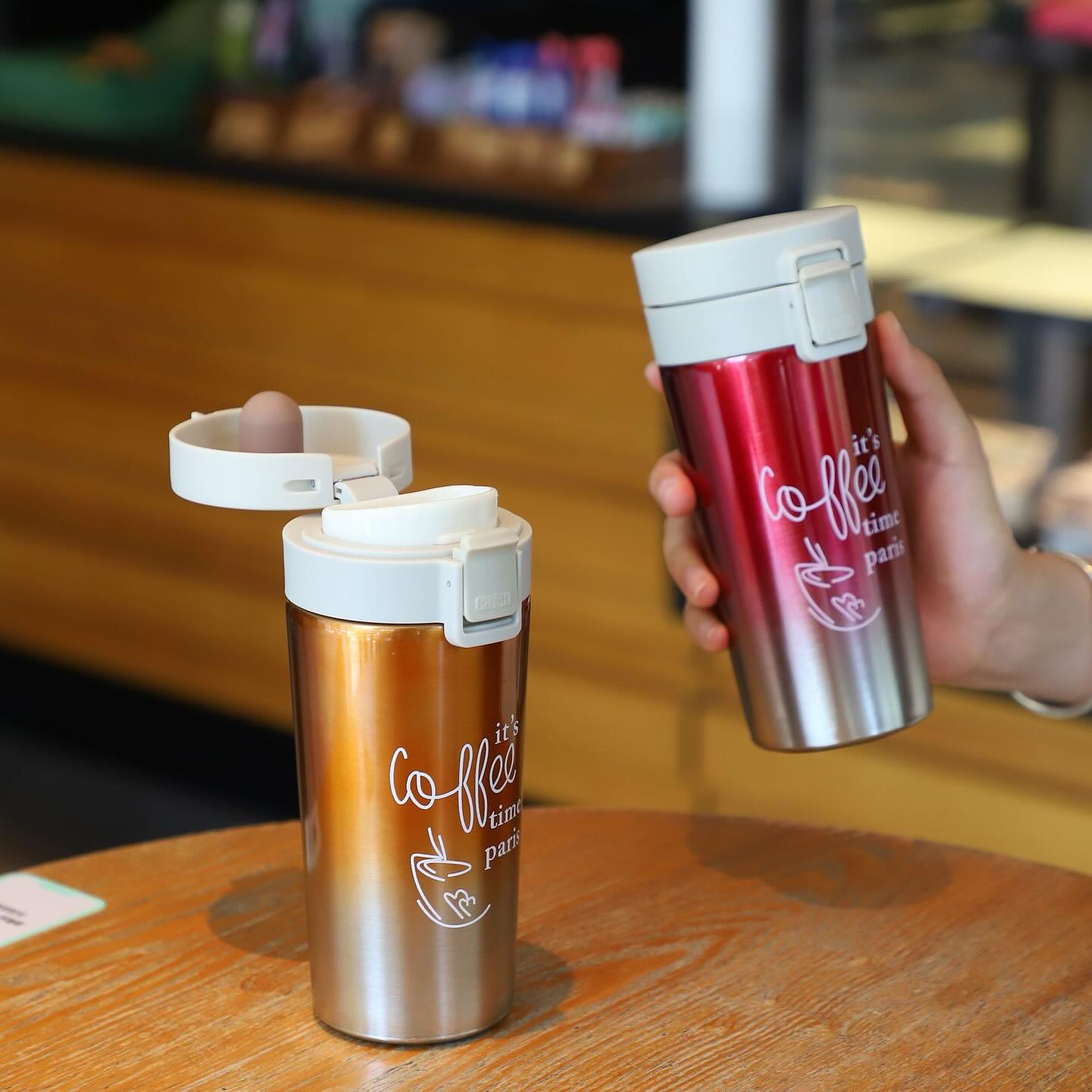 Leak Proof Thermal Coffee Mugs For Coffee Lovers Maidna Gift