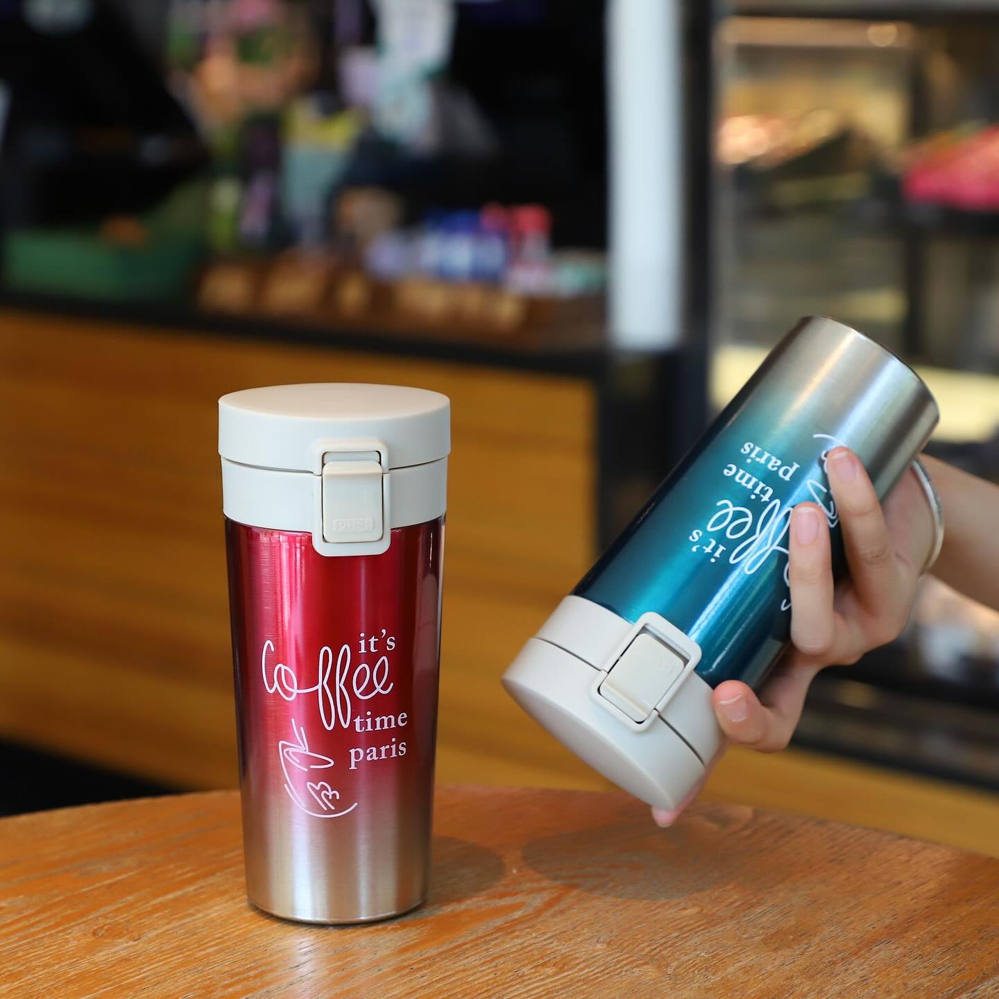 Leak Proof Thermal Coffee Mugs For Coffee Lovers Maidna Gift