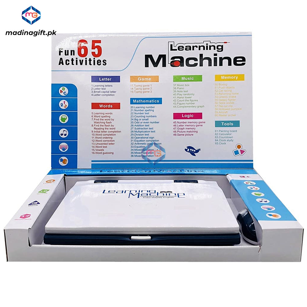 65 Fun Activities & Games Notebook Computer - BT-271E - Madina Gift