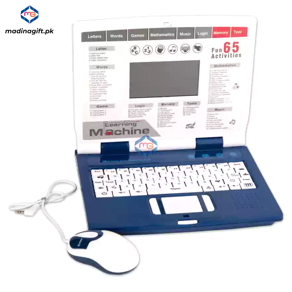 65 Fun Activities & Games Notebook Computer - BT-271E - Madina Gift