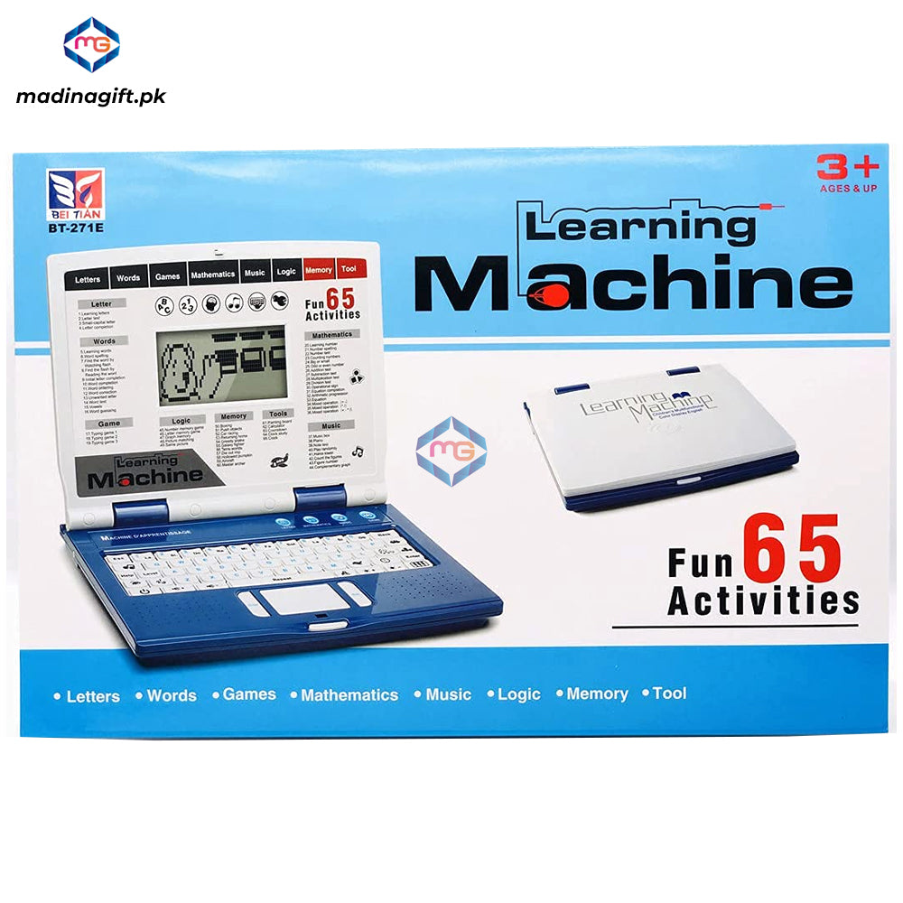 65 Fun Activities & Games Notebook Computer - BT-271E - Madina Gift