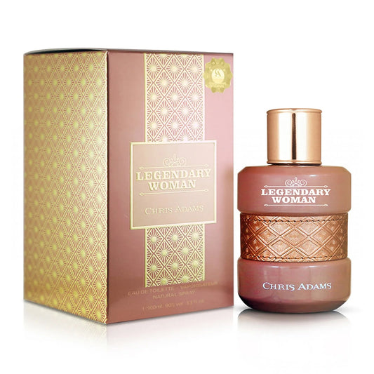 Chris Adams Legendary Woman EDT 100 ML - Madina Gift