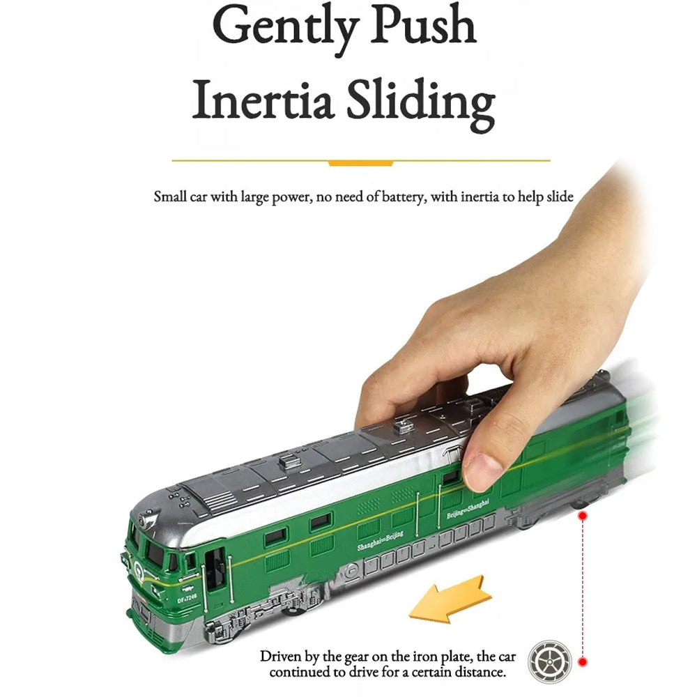 Choo-Choo! 1:87 Scale Light-Up, Sound, & Friction Train