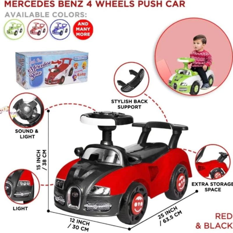 Little Star Mercedes Push Car For Kids - Madina Gift