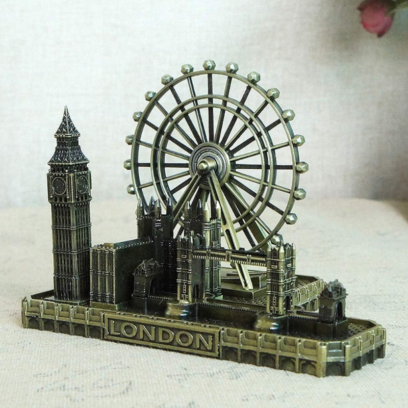 London Eye Big Ben Tower Bridge Model Madina Gift