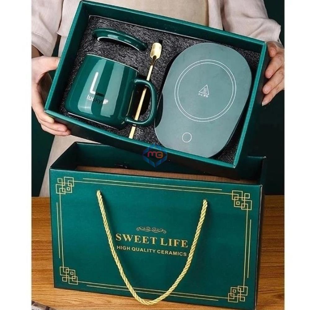 Lucky Portable Coffee Cup With USB Warmer - Madina Gift