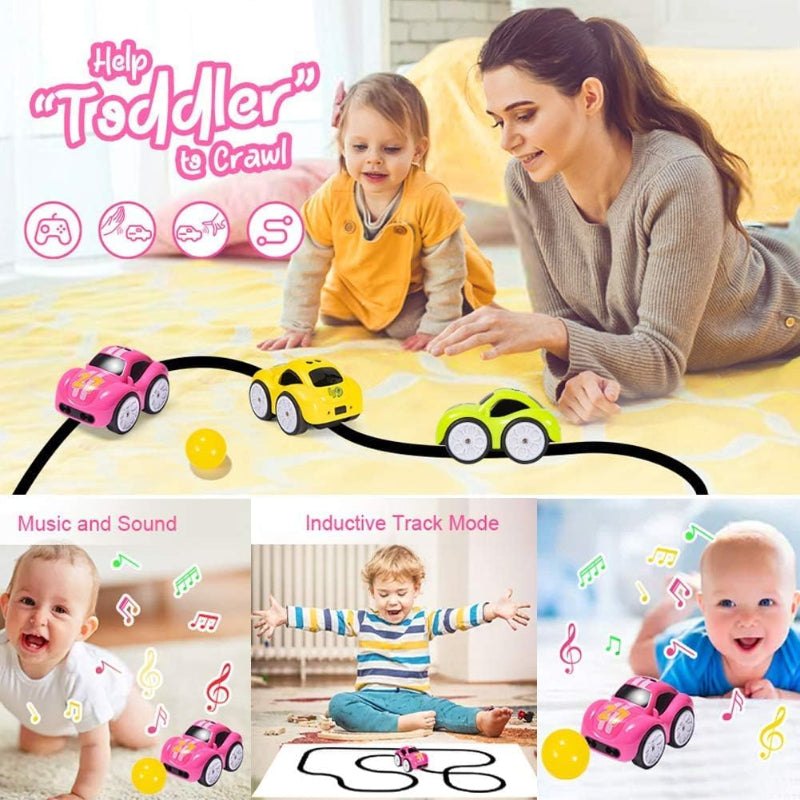 Magic Induction RC Rail Track Smart Car SQN-001 Online in Pakistan Madina Gift
