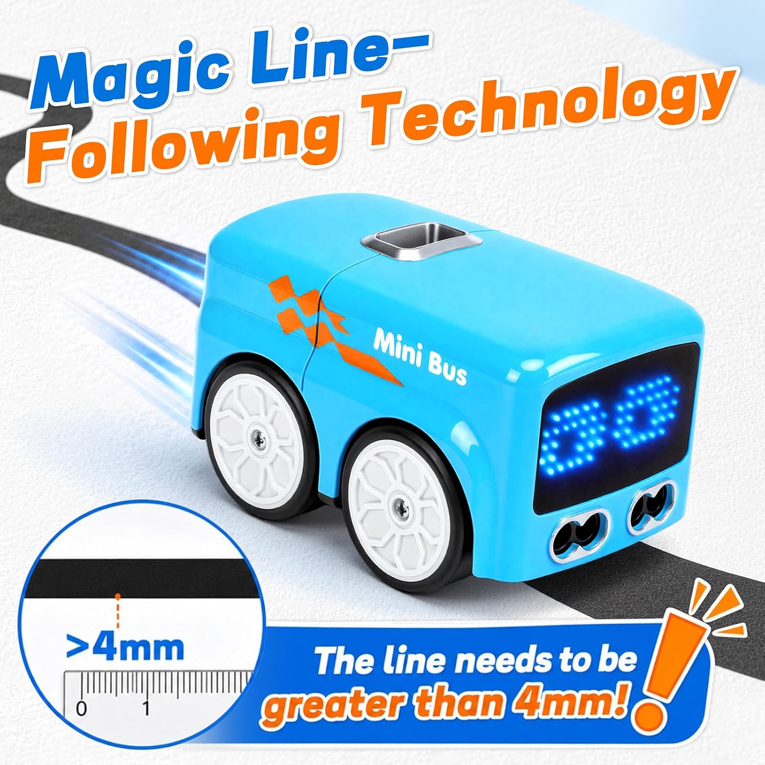 Magic Mini Bus Smart RC Toy For Kids Online in Pakistan Madina Gift