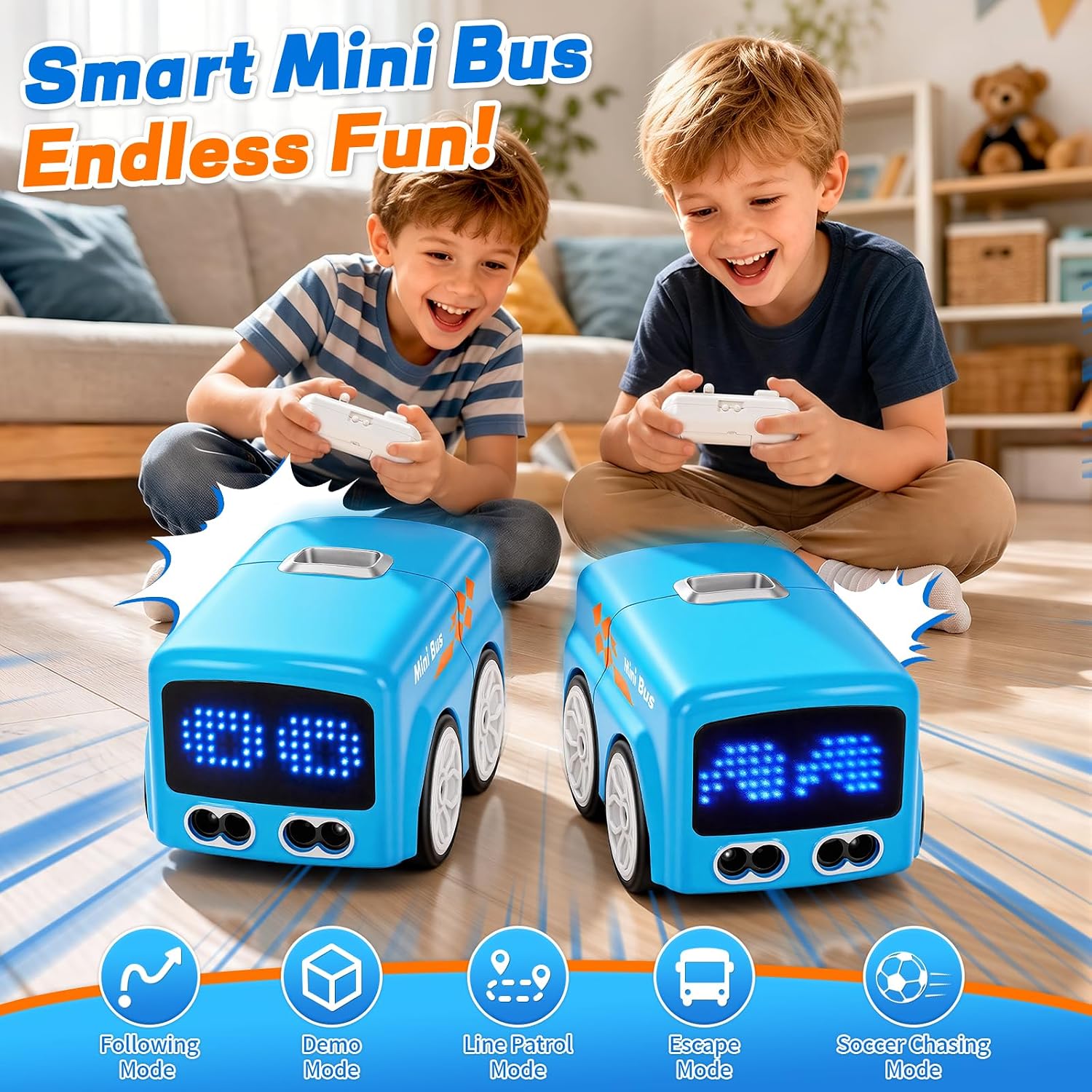 Magic Mini Bus Smart RC Toy For Kids Online in Pakistan Madina Gift
