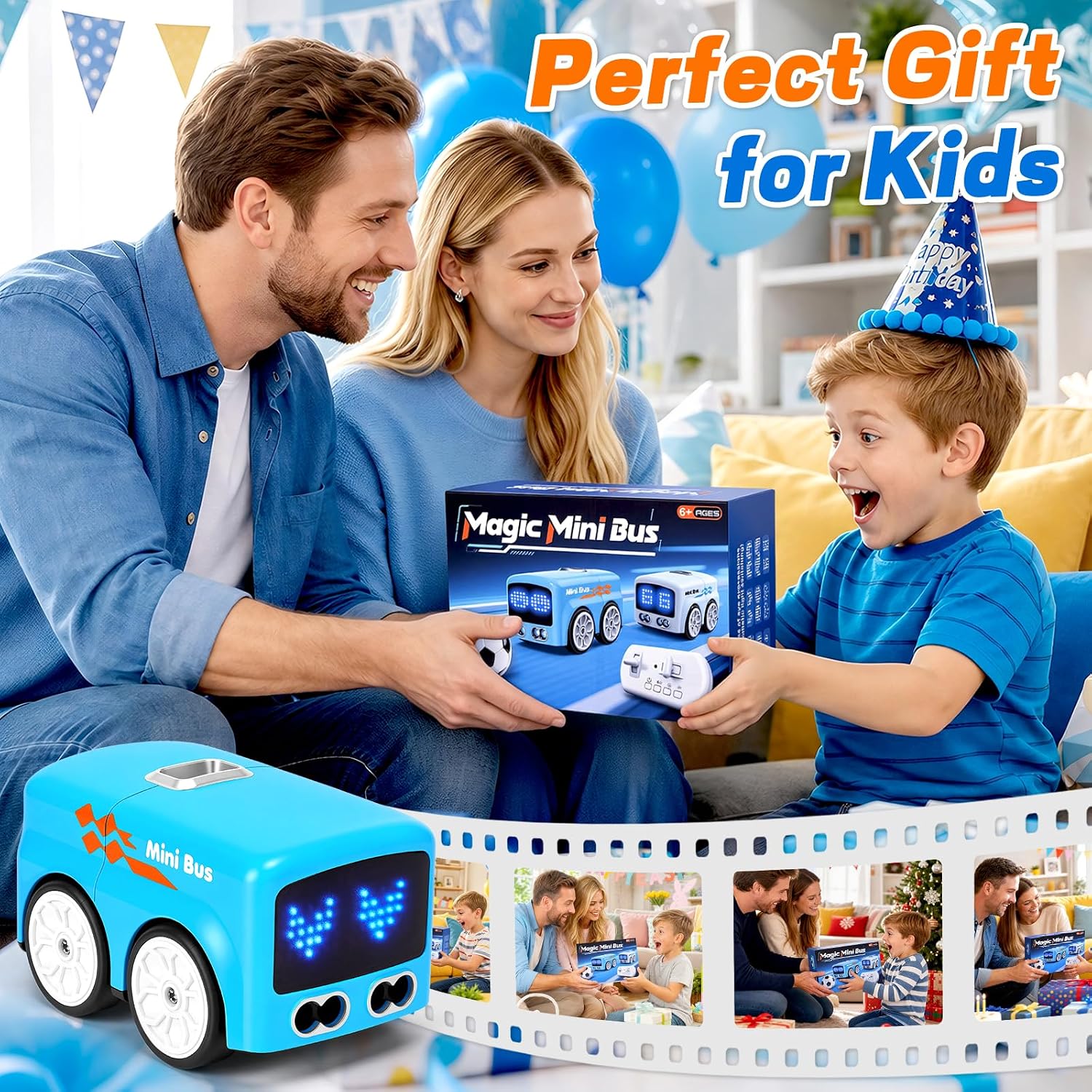 Magic Mini Bus Smart RC Toy For Kids Online in Pakistan Madina Gift