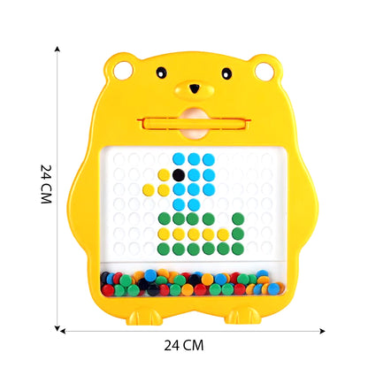 Magnetic Drawing Board with Pen Beads HD133A - Madina Gift