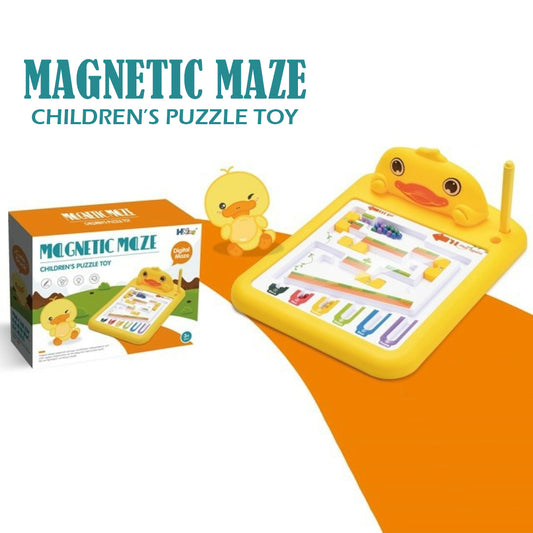 Cute Duck Magnetic Maze Puzzle Toy A1918-1 Madina Gift