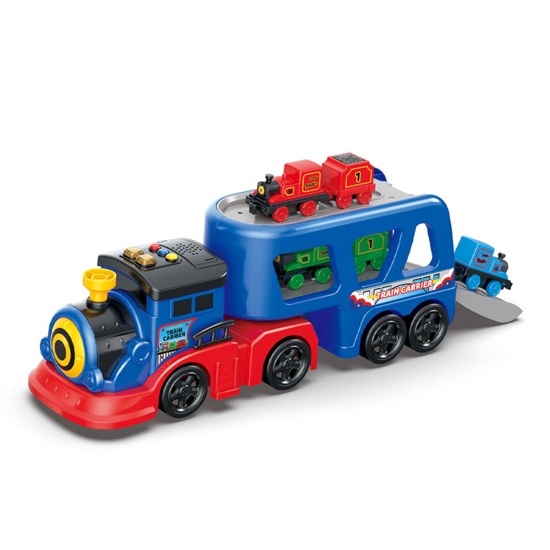 Magnetic Train with Transport Car & Storage Toy Set JP588-86 Online in Karachi Pakistan Madina Gift