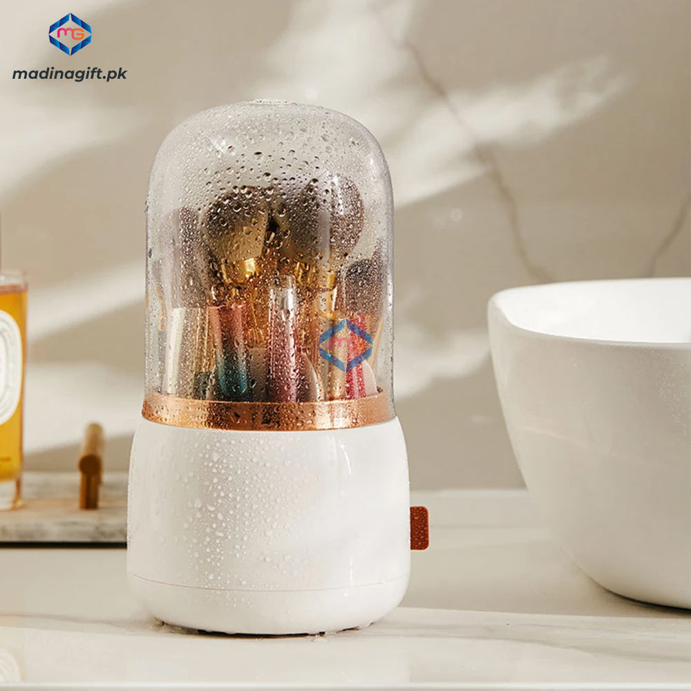 360 Rotating Makeup Brush Organizer - Madina Gift