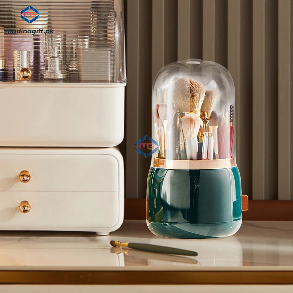 360 Rotating Makeup Brush Organizer - Madina Gift