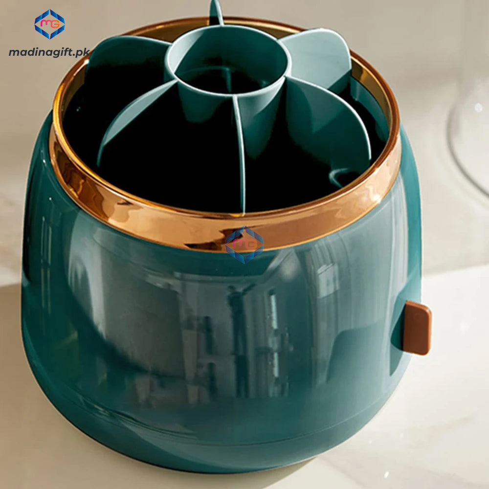 360 Rotating Makeup Brush Organizer - Madina Gift