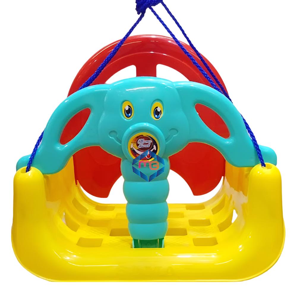 Mama Sweet Elephant 3-in-1 Swing With Lights & Music Model 555