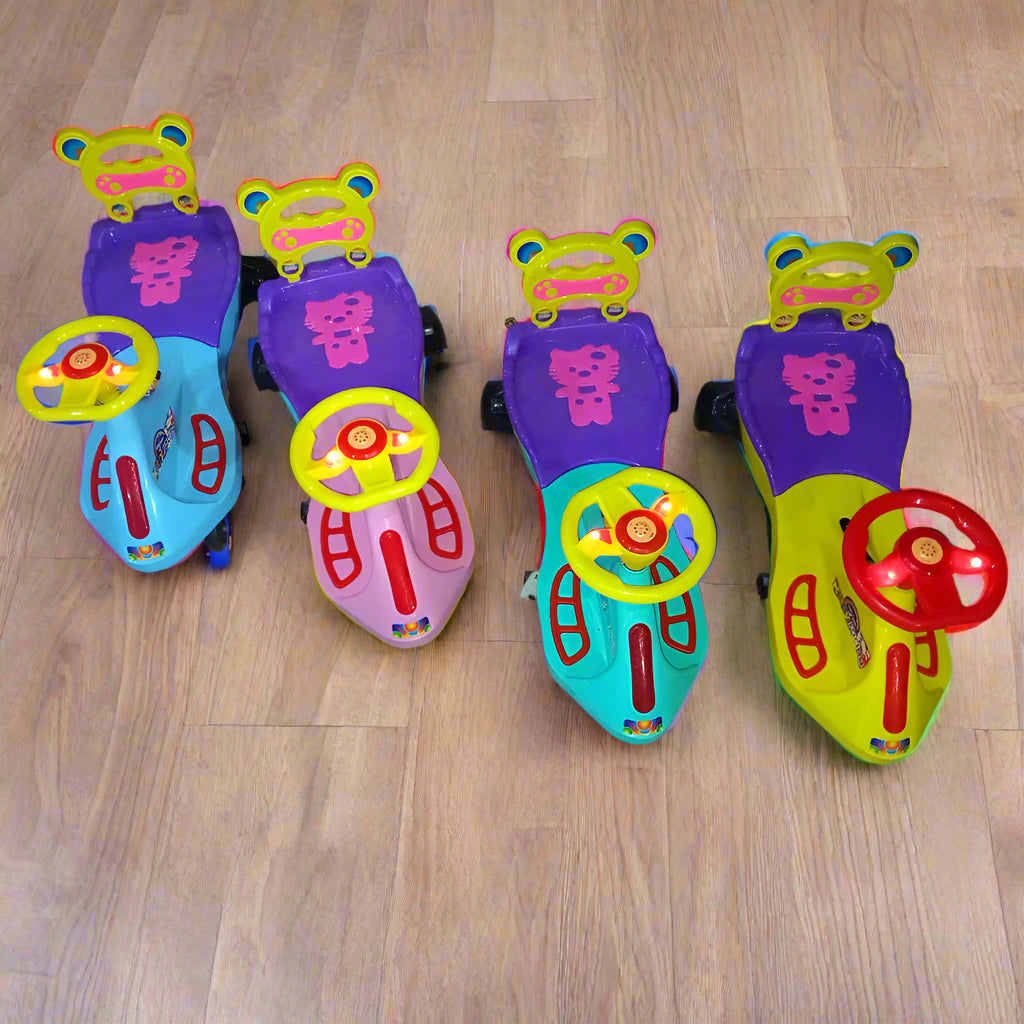 Mama Sweet Kitty Swing - Auto Swing Car For Kids Madina Gift 