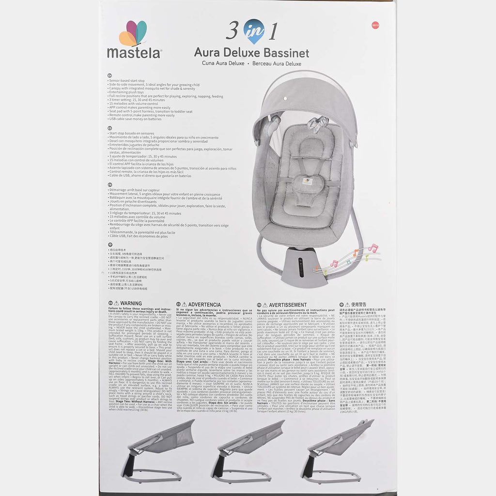 Mastela 3 in 1 Aura Deluxe Electric Swing 08018 Online in Pakistan madinagift.pk