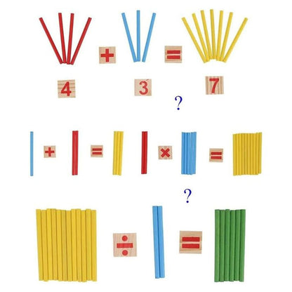 Mathematical Intelligence Sticks & Numbers