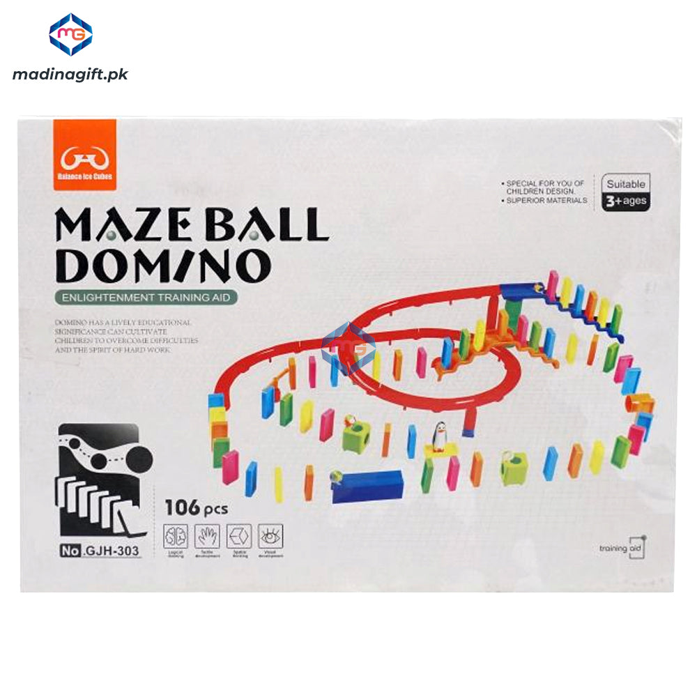 Maze Ball Domino 106 Pcs - GJH303 - Madina Gift