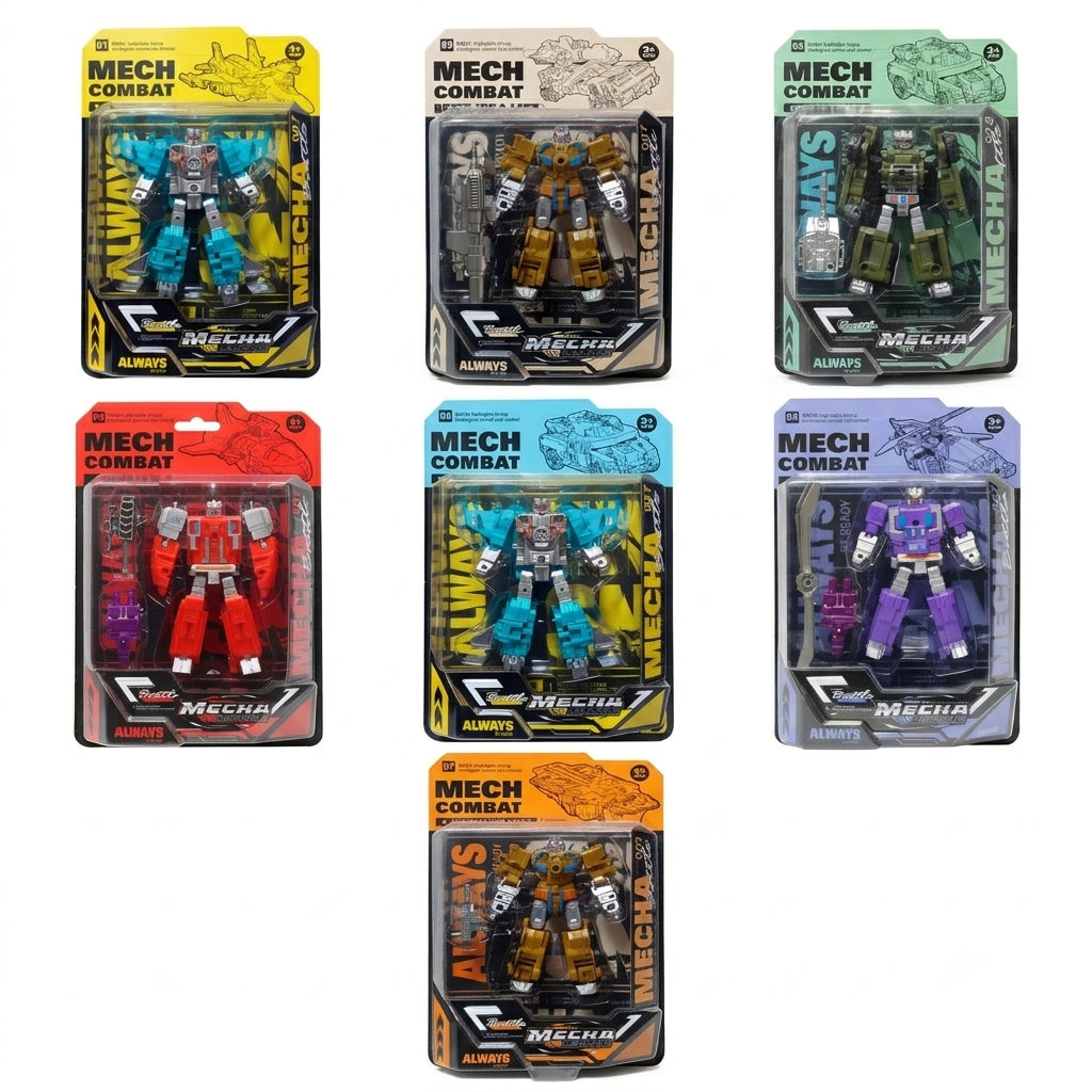 Mech Combat Transformation Robot Action Figures HF348-7 For Kids Online in Pakistan Madina Gift