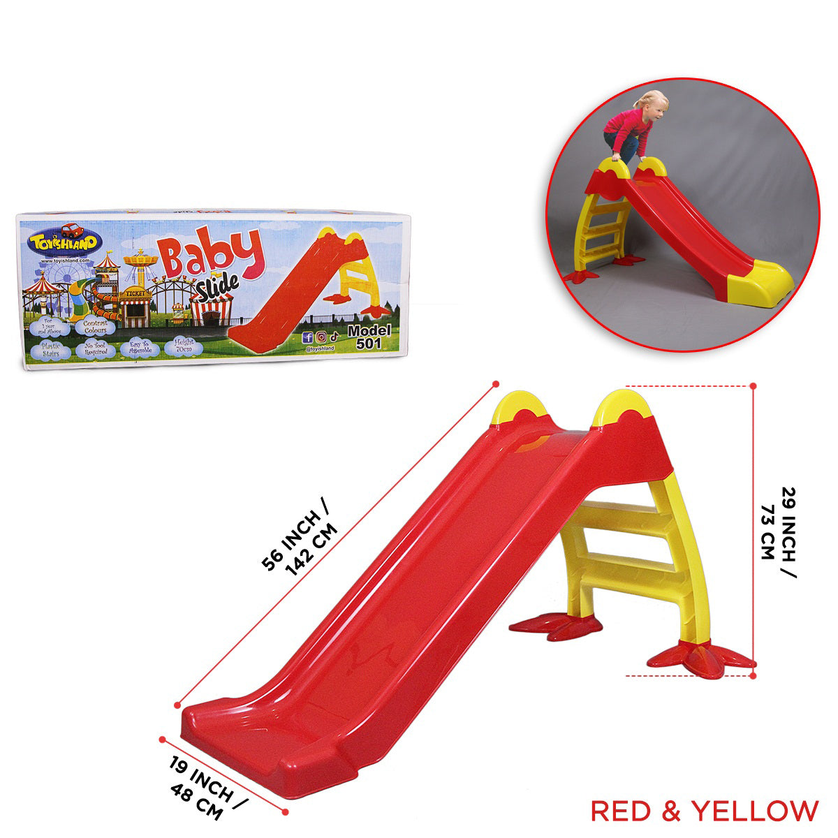 Toyisland Kids Medium Slide 501 - Madina Gift