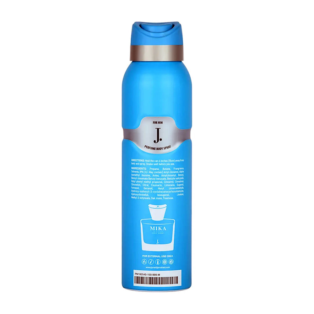 J. Mika Body Spray For Men 150ML