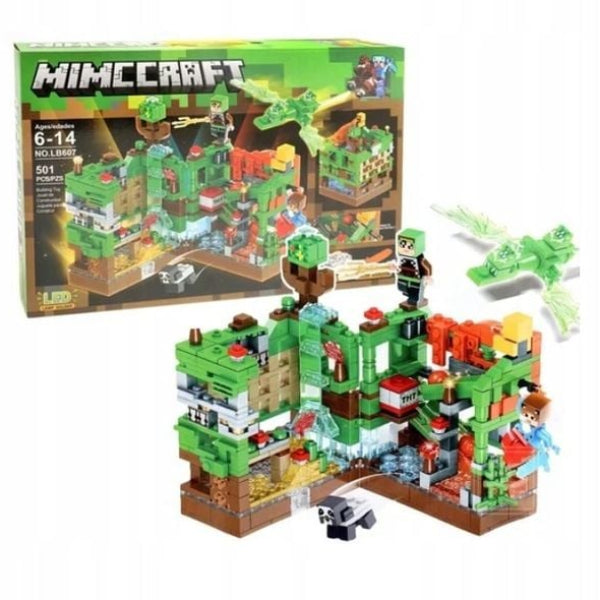 Minecraft Green Fortress LB607 501 Pcs Building Set Online in Karachi Pakistan madinagift.pk