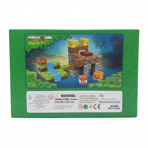 Minecraft Magnetic Building Blocks 9807 48 Pcs Set Online in Karachi Pakistan madinagift.pk