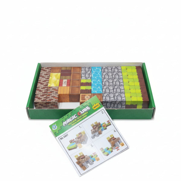 Minecraft Magnetic Building Blocks 9807 48 Pcs Set Online in Karachi Pakistan madinagift.pk