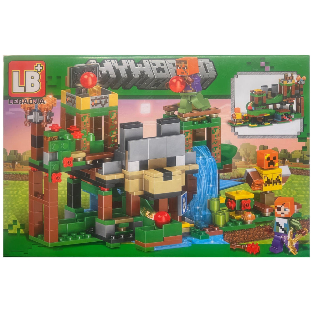 Minecraft Wolf Mountain Adventure LB1122 435 Pcs Building Set Online in Karachi Pakistan madinagift.pk