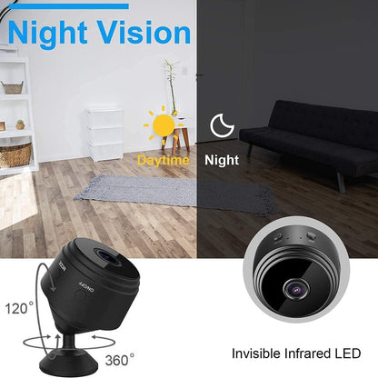 Stealth Eye A9 HD 1080P WiFi Mini Camera - Madina Gift