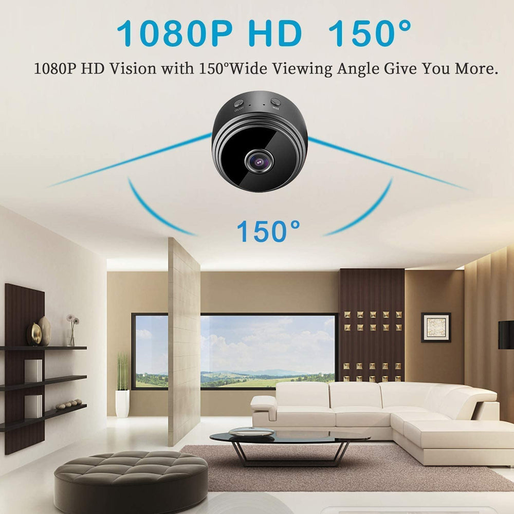 Stealth Eye A9 HD 1080P WiFi Mini Camera - Madina Gift