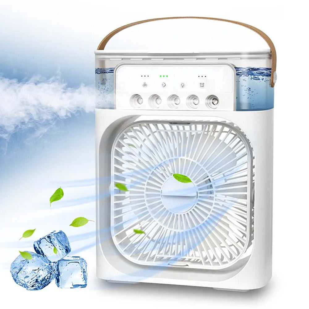 Portable Mini Cooling Fan - Air Conditioner Humidifier - Madina Gift - www.madinagift.pk