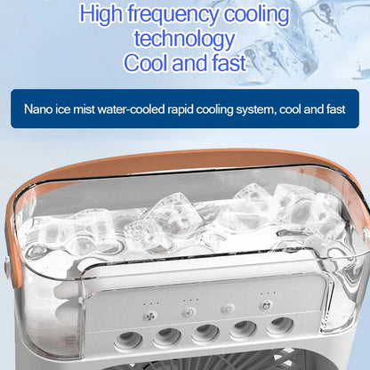 Portable Mini Cooling Fan - Air Conditioner Humidifier - Madina Gift - www.madinagift.pk