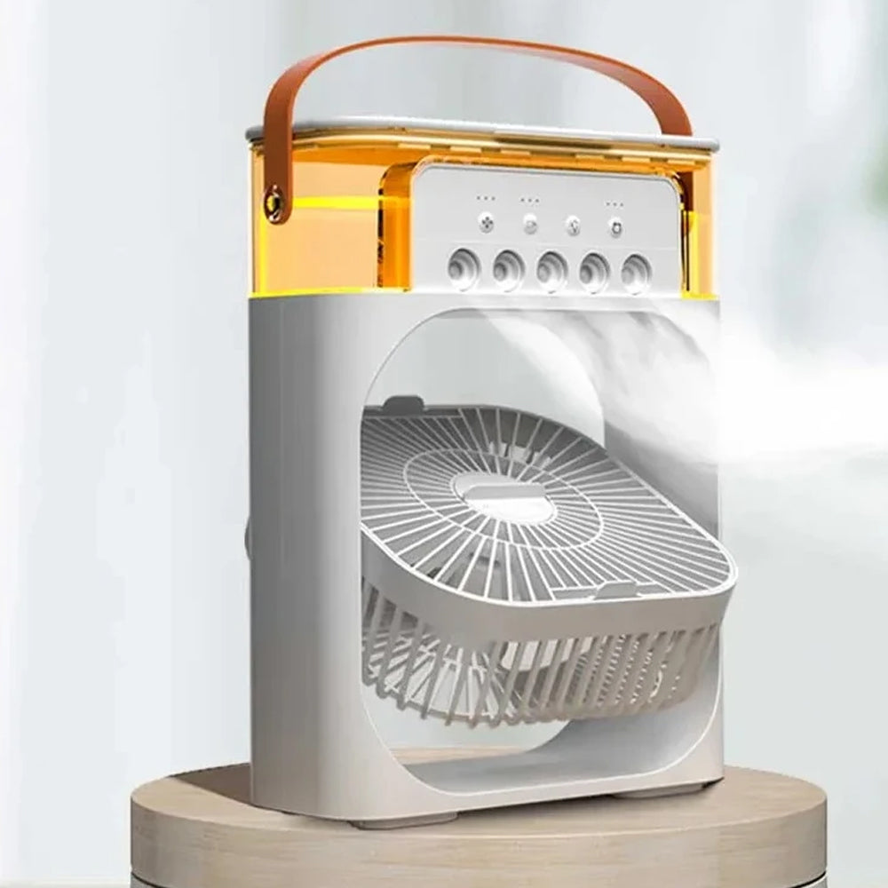 Portable Mini Cooling Fan - Air Conditioner Humidifier - Madina Gift - www.madinagift.pk