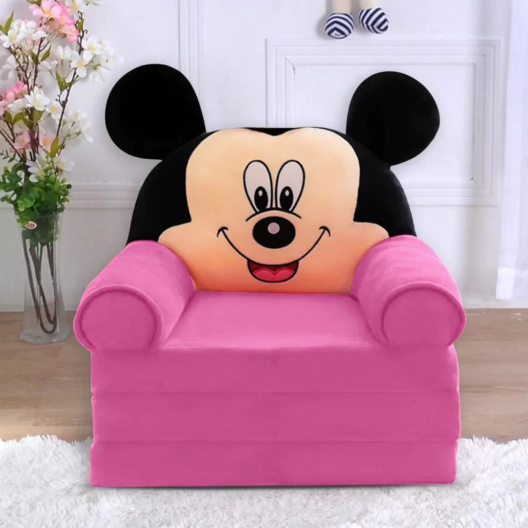 Minnie Mouse Plush Baby Sofa Cum Bed For Kids Online in Karachi Pakistan Madina Gift