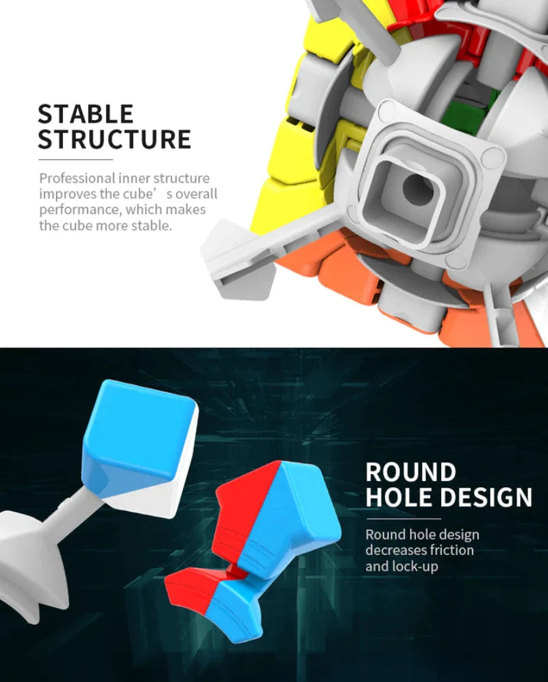 MoYu Meilong 5x5x5 Speed Cube Madina Gift