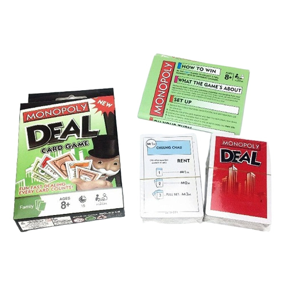 5215 Monopoly Deal Card Game - Madina Gift